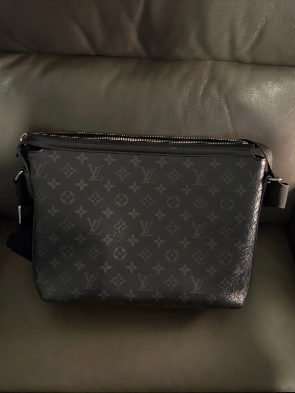 Louis Vuitton Monogram Eclipse Canvas Odyssey Messenger PM